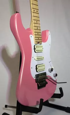 Charvel Guitars - Pro-Mod So-Cal Style 1 HSH FR M, Maple Fingerboard - Platinum Pink 5
